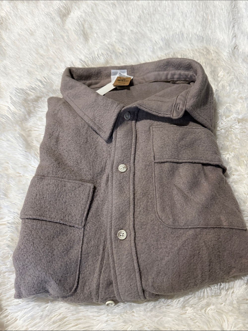 PINK Victoria's Secret Taupe Pea Coat